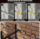 thumbnail of COSTWAY Metall-Weinregal, 10 Ebenen freistehend, 100 Flaschen, 150kg, 98×25×100cm Schwarz
