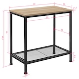 thumbnail of tectake Mesa auxiliar Filton 60x30,5x60,5cm  Madera Industrial Clara, Roble Sonoma