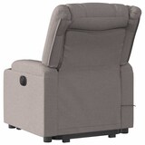 thumbnail of vidaXL Massagesessel mit Aufstehhilfe Taupe Stoff