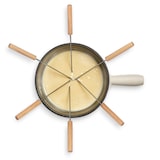 thumbnail of La Fonderie 1890 6-Personen Mont Blanc Fondue-Set aus Gusseisen, Käse- und Schokoladenfondue, 6 Gabeln Kapazität 1.8L