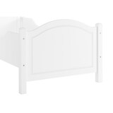 thumbnail of Seniorenbett extra hoch weiß 100x200 Holzbett Einzelbett Gästebett 60.40-10WoR