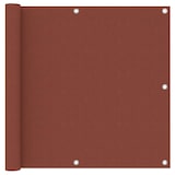 thumbnail of Écran de balcon Taupe 90x600 cm Tissu Oxford Modèle Balcon Supreme