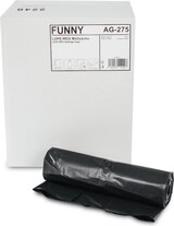 thumbnail of Funny Müllsäcke, schwarz, 240 Liter, 75 Stück, LDPE-Reg. Typ 100 ( 15 Rollen á 5 Stück)