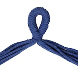 thumbnail of ECD Germany Hängesessel Blau-Grün mit 2 Kissen – Baumwoll Hängestuhl mit Hartholz-Querstab, bis 120 kg, Indoor & Outdoor geeignet, Boho Hängesitz