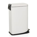 thumbnail of Cestino per rifiuti / Pattumiera CLEAN SLIM 20L acciaio bianco hjh OFFICE