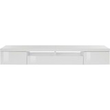 thumbnail of Dmora Mobile porta TV Dconsigl, Credenza bassa da soggiorno a 3 ante, Base porta TV, 240x40h35 cm, Bianco lucido