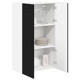 thumbnail of vidaXL Küchenwandschrank Schwarz 60 x 31 x 100 cm Holzwerkstoff