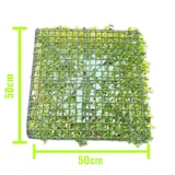 thumbnail of GeckoWall "KIEL" | Premium Blüten weiß Pflanzenwand  | Gastronomie Blumenwand Wandverkleidung | weiße Kunstpflanzen Wandmontage |Wandpaneele künstlich