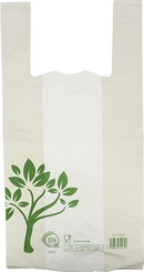 Sacchetti Di Plastica Con Manico 40x50 Cm - Scatola Da 20 Confezioni (circa 200 Pezzi), Polietilene Vergine, Per Alimenti