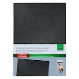 thumbnail of SIGEL SM110 Speisekarten-Mappe / Präsentations-Mappe / Menükarte mit Gummi-Bindung für A4, schwarz mit edler Leinenstruktur, leicht abwischbar