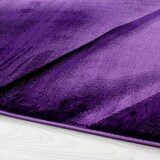 thumbnail of Teppich Wohnzimmer Abstrakt Pflegeleicht Waschbar Strapazierfähig Schlafzimmer OEKO-TEX Läufer Violett 80x300 cm – ASPEN von Kadima Design