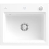 thumbnail of Villeroy&Boch Rechteckiges Spülbecken, Keramikspüle Subway Style 60 S Stone White 60x51cm, Unterschrankbreite 60cm