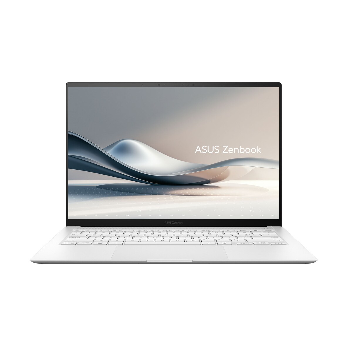 ASUS Zenbook S14 (Scandinavian White, 14" WQXGA+, Intel® Core™ Ultra 7 258V, 32 GB RAM, 8 TB SSD) mit Windows 11 Pro