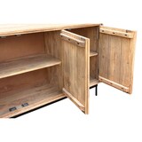 thumbnail of SIT Möbel Sideboard mit 3 Türen | Mango natur, Metallgestell schwarz | B 130 x T 40 x H 80 cm | 20003-01