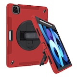 thumbnail of 4in1 Hülle für Apple iPad Air 4 4th Generation A2072/A2316/A2324/A2325 10.9 2020/2022 Zoll Outdoor Cover mit Displayschutz Handschlaufe Rot