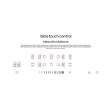 thumbnail of INFINITON Placa Inducción IND-594B, 5 Zonas, Modo BOOST, Ancho 90 cm, Temporizador, CRYSTAL BLACK