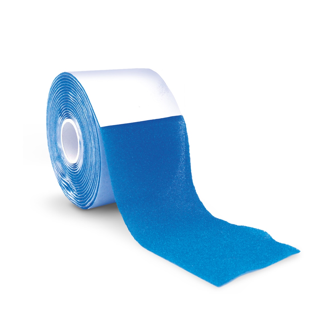 Selbsthaftende Weichschaum-Bandage blau 6cmx4,5m