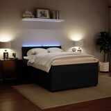 thumbnail of vidaXL Boxspringbett mit Matratze Schwarz 160x200 cm Samt