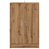 thumbnail of Helloshop26 - Armoire à chaussures range chaussures rangement meuble entrée couloir salon artisanal bois d'ingénierie brun 02_0021530