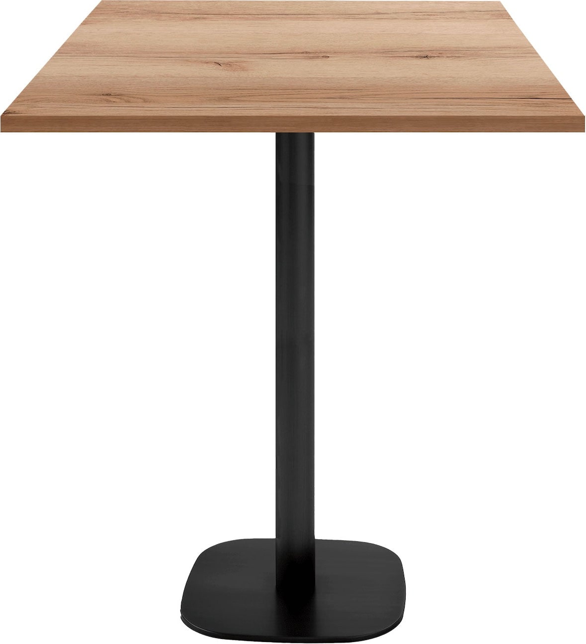 Restootab - Mesa alta 70x70cm - modelo Round chene delano | Makro