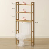 thumbnail of kleankin - Toilettenregal - 68L x 20B x 165H cm - natur