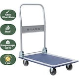thumbnail of BRASQ Plateauwagen inklapbaar max 150kg transportkar transportwagen magazijnwagen platformwagen