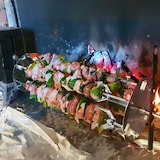 thumbnail of Giemme Spoleto - Planetenspieß 70 cm für Drehspieß, Gleichmäßiges Garen von Fleisch und Fisch