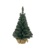 thumbnail of Tannenbaum künstlich im Jutesack 60cm grün