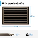 thumbnail of Fußmatte Außen Schmutzfangmatte für Draußen - 40 x 60 cm goldenem Aluminiumrand Wetterfester Fußabstreifer Outdoor Fußmatte