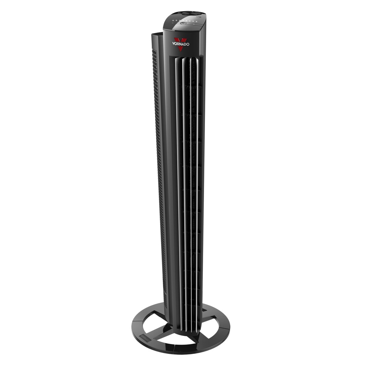 Säulenventilator Tower L Schwarz mit Fernbedienung Schwarz