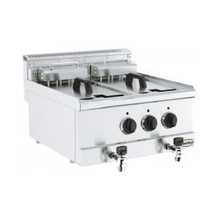 Friteuse électrique 2x10L.