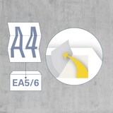 thumbnail of Raadhuis dienstenvelop venster rechts EA5/6 wit