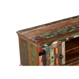 thumbnail of TV-Schrank TOR Mangoholz Braun 50x45x125cm Fernsehtisch TV Lowboard für Fernseher