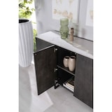 thumbnail of Alpha - Dressoir met 4 deuren (160 x 40 x H 85 cm) in donkergrijs keramiek