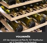 thumbnail of Klarstein Vinovilla Grande 165 Built-in Uno Onyx Weinkühlschrank 433 Ltr 165 Fl. Schwarz