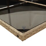 thumbnail of vidaXL 13-tlg. Garten-Essgruppe mit Kissen Beigemischung Poly Rattan