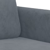 thumbnail of vidaXL 2-Sitzer-Sofa Dunkelgrau 120 cm Samt