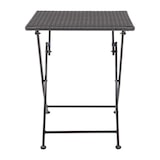 thumbnail of Mesa plegable cuadrada de ratán Bolero de 60 cm