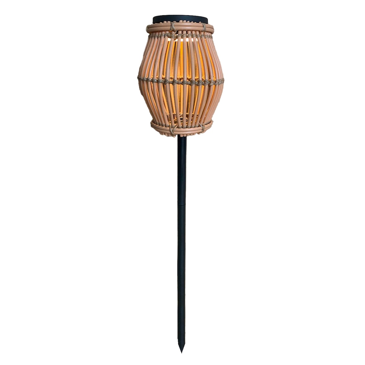 Lumisky Luminária Solar SILVINA H70CM Polirratã Castanho