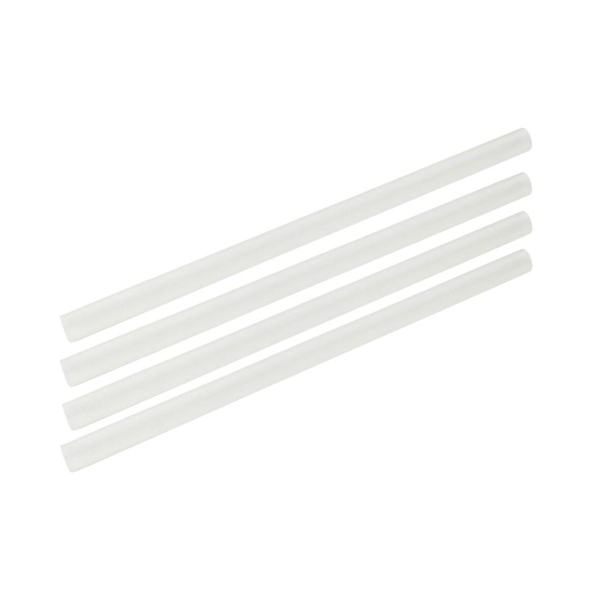 Set van 8 transparante, herbruikbare plastic rietjes, 20 cm, Fackelmann Bar Concept