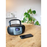thumbnail of Lenco SCD-860BK - Tragbares DAB+/FM-Radio mit Bluetooth®, CD-Player und großem LCD-Farbdisplay - Schwarz