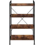 thumbnail of tectake Estantería Leeds 67,5 x 31,5 x 121,5cm  Madera Industrial Oscura, Rústica