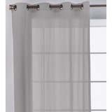 thumbnail of Cortina lisa 200x260 cm algodão feito na espanha Cinza pálido Naturals