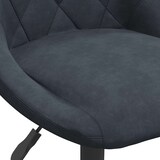 thumbnail of vidaXL Esszimmerstuhl Dunkelgrau Samt