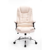 thumbnail of Sedia da ufficio Thor in similpelle crema