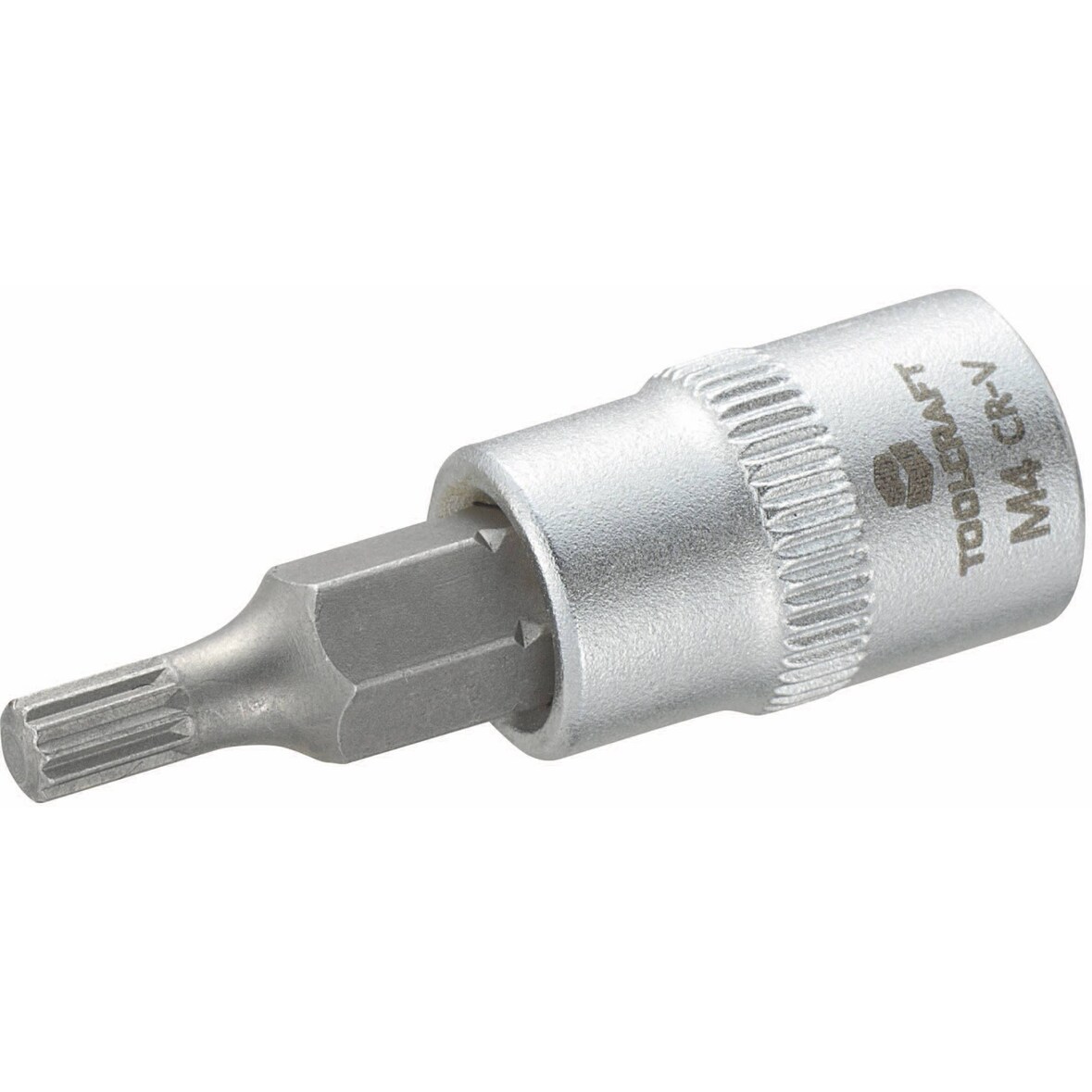 TOOLCRAFT M4 816073 Innen-Vielzahn (XZN) Steckschlüssel-Bit-Einsatz 4 mm 1/4" (6.3 mm)