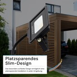 thumbnail of LUXULA LED Fluter LX400100 10 W 3000 K warmweiß schwarz IP65