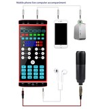 thumbnail of Table De Mixage Bluetooth 5.0 Avec 12 Effets Sonores Pour Streaming En Direct YONIS