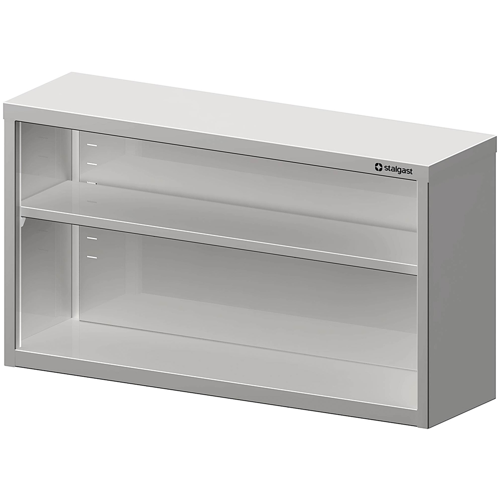 Stalgast Edelstahl Hängeschrank offen, 500x400x600 mm, verschweißt