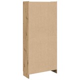 thumbnail of vidaXL Hoge kast 82,5x30,5x185 cm bewerkt hout artisanaal eikenkleur